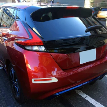 

For Nissan Leaf 2018 ABS Chrome Rear Tail Fog Light Lamp Bezel Cover Trim 2pcs Car Styling Accessories