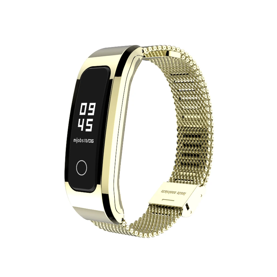 Mijobs Milanese Metal Strap for Huawei Honor Band 4 Running Strap Smart Watch Wristband Wrist Bracelet for Honor Band 4 Running Mijobs Milanese Metal Strap for Huawei Honor Band 4 Running Strap Smart Watch Wristband Wrist Bracelet for Honor Band 4 Running