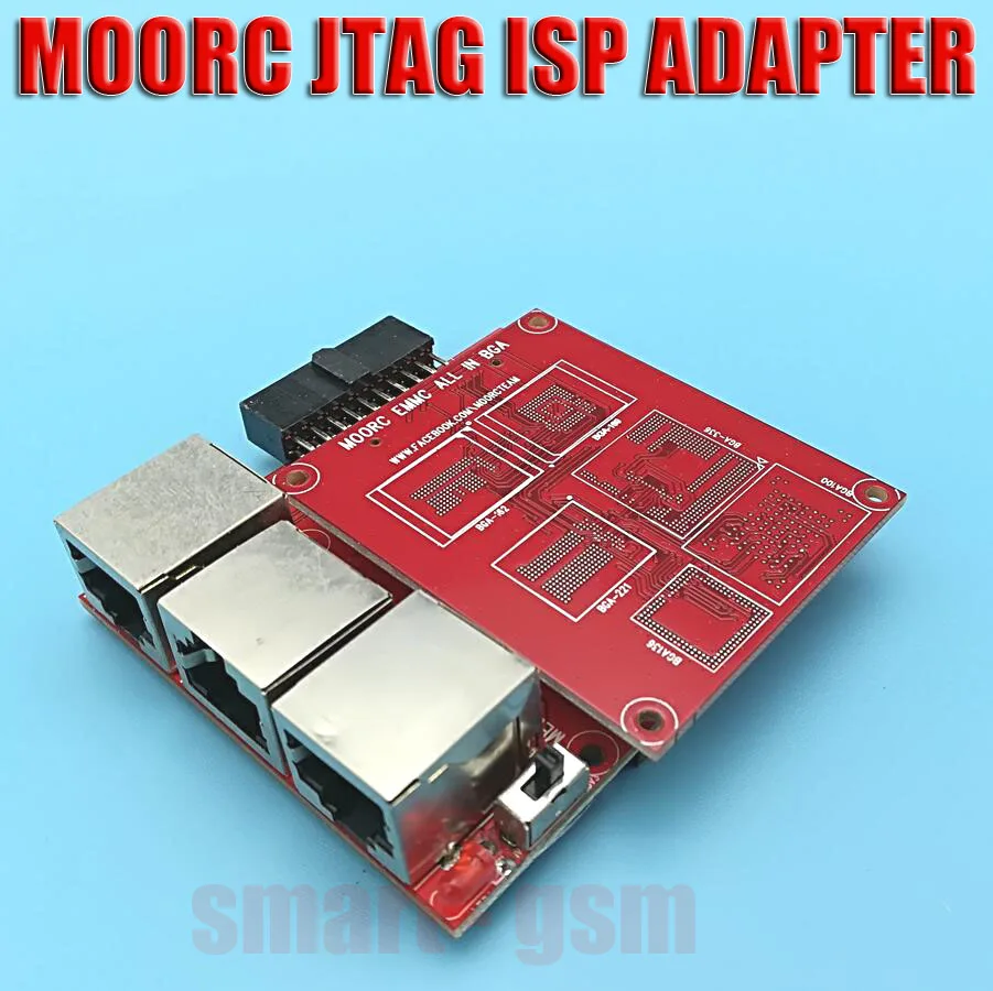 2018 новейший moorc обновление JTAG ISP адаптер Все в 1 для RIFF легкий JTAG MEDUSA EMMC E-MATE Advance Turbo Flasher программатор коробка FIFF коробка