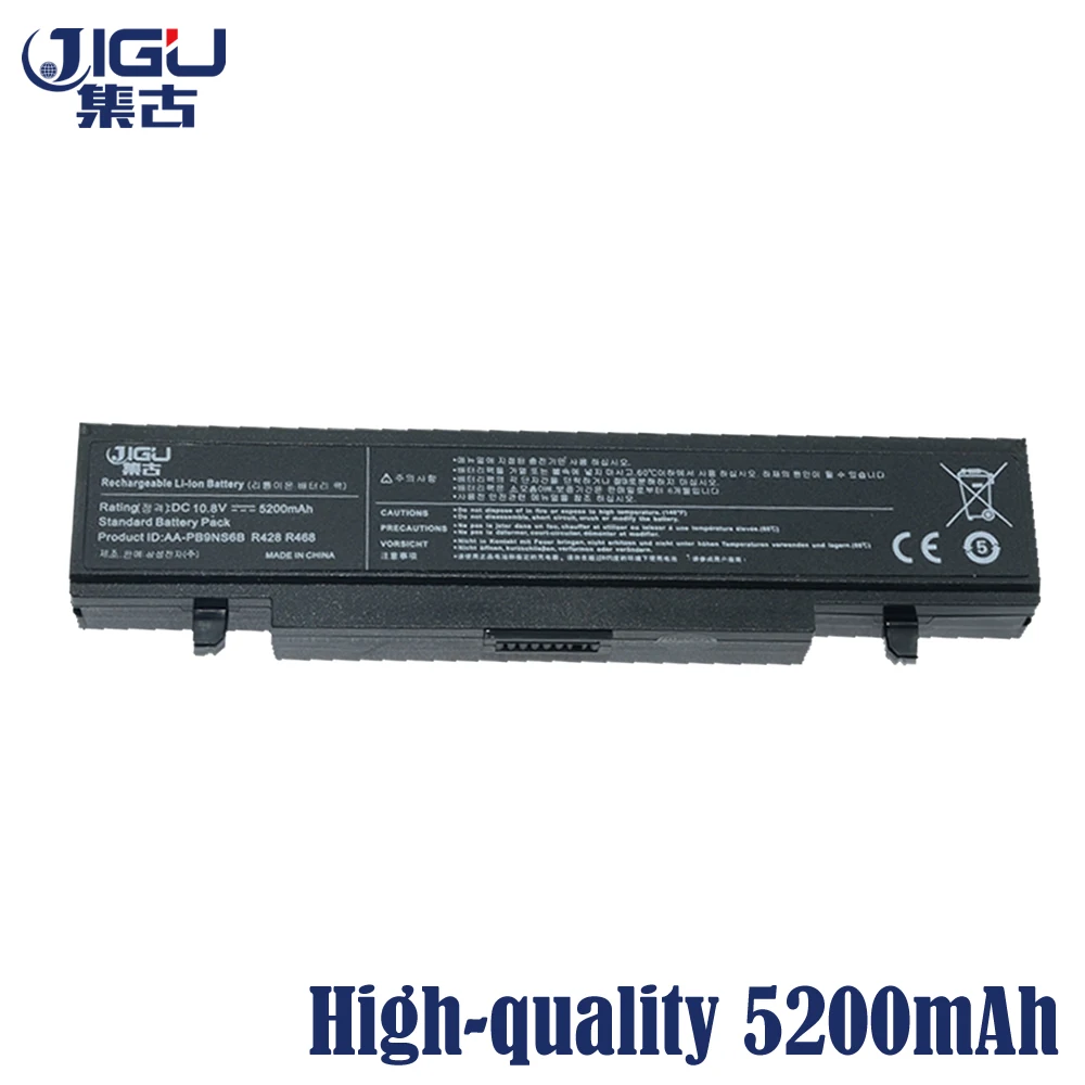 JIGU Laptop Battery For SAMSUNG NP-R519 R530 R522 R519 AA-PB9NC6B R520 R470 R428 Q320 R478 BATTERY, Black AA-pb9ns6b