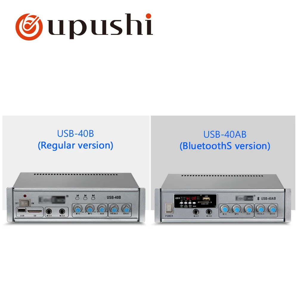 Oupushi USB-40AB 40W Mini Bluetooth Digital