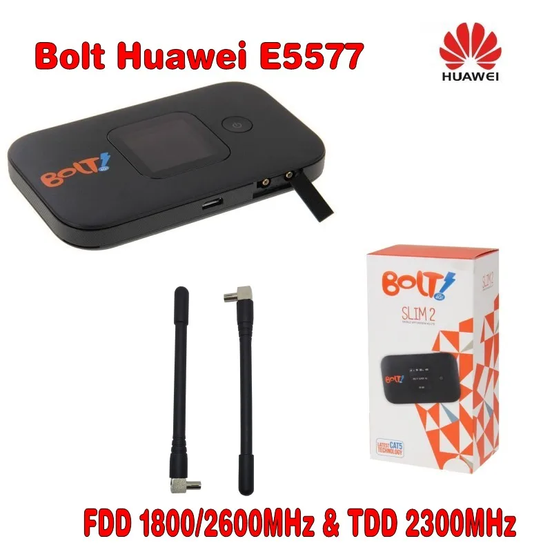 Лидер продаж Huawei e5577 LTE TDD fdd1800mhz 2300 мГц fdd150mbps tdd110mbps плюс пара антенны Бесплатная доставка