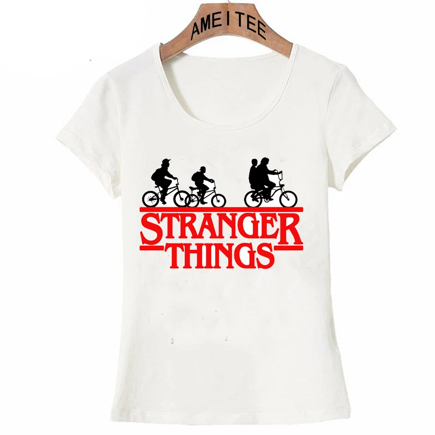 2017 Latest TV series Stranger Things T Shirt Woman Second Season ...