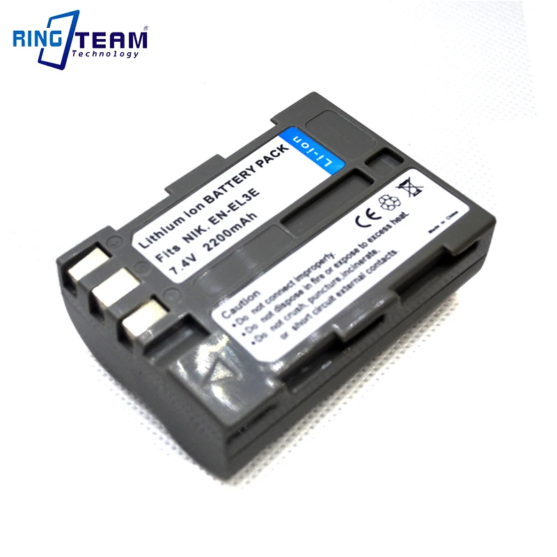 Digitale Batterie Per Foto/Videocamera En-El3E Enel3E Per Nikon D90 D80 D300 D300S D700 D200 D70 D50 D70S D100 D-100 D-300 D-70 D-90 Slr