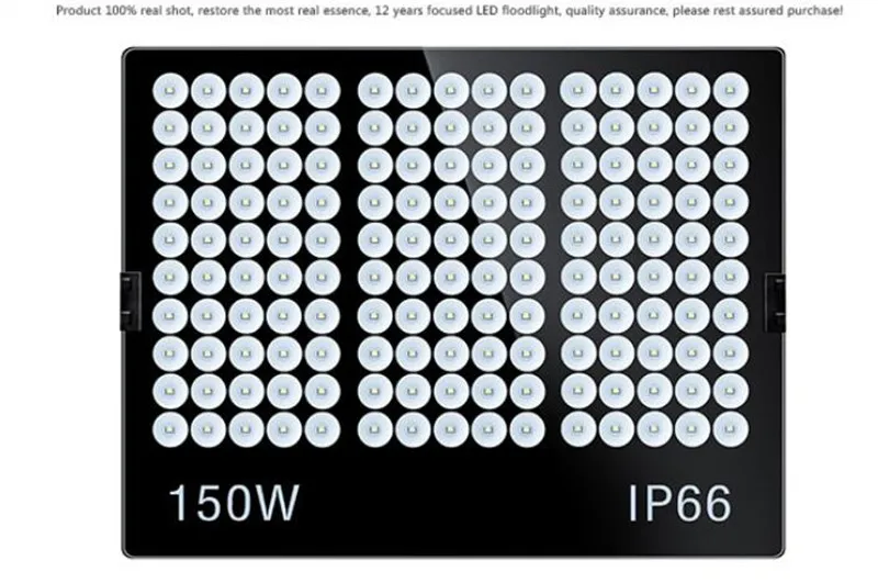 Высокая Мощность Светодиодный прожектор светильник 50W 100W AC 220V Водонепроницаемый IP66 потолочные светильник Foco светодиодный внешний пятно открытый светильник ультра-тонкий