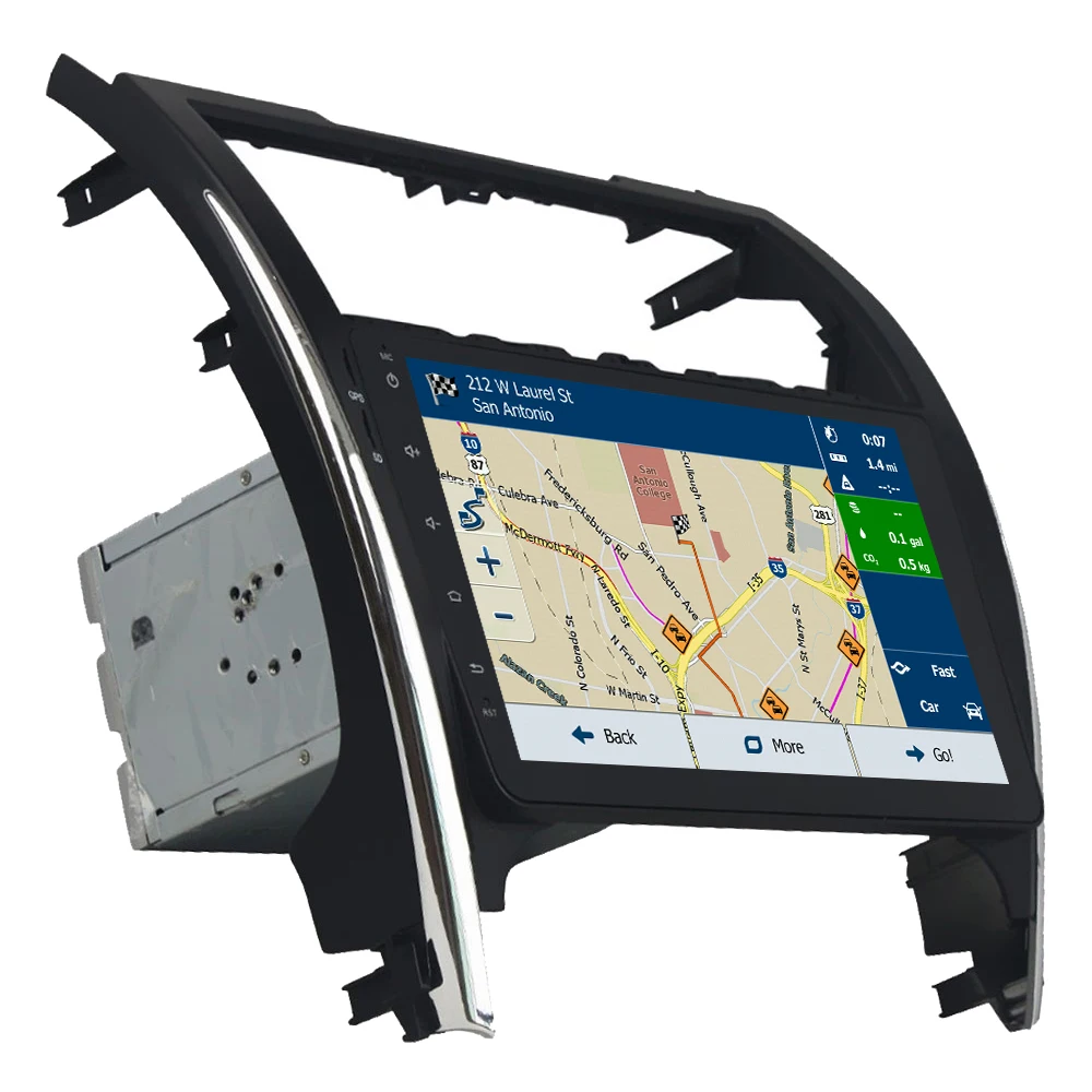 Sale 10.1" IPS Octa Core 4G Android 8.1 4GB RAM 64GB ROM Car DVD Multimedia Player Radio Stereo Head Unit For Toyota Camry 2012-2017 3