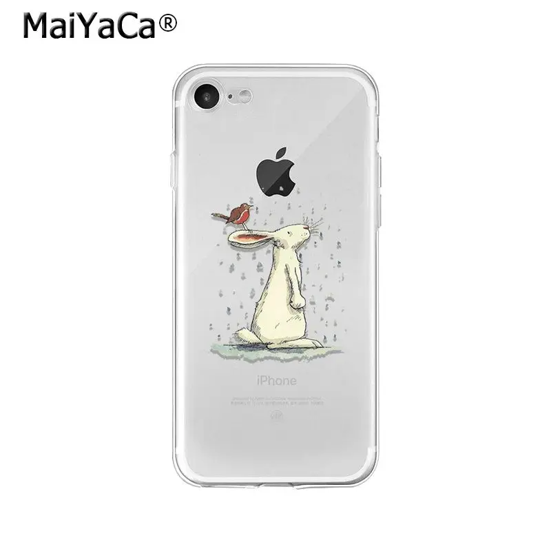 MaiYaCa Peter Rabbit TPU Soft Silicone Phone Case Cover for iPhone X XS MAX 6 6S 7 7plus 8 8Plus 5 5S XR