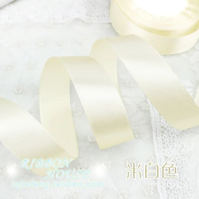 Satin ribbon webbing decoration Christmas gift Packaging ribbons Sewing Fabric DIY 25 yards/roll 1"(25mm)