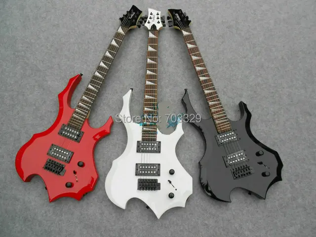 Sales offer of flame electric guitar popular model guitars