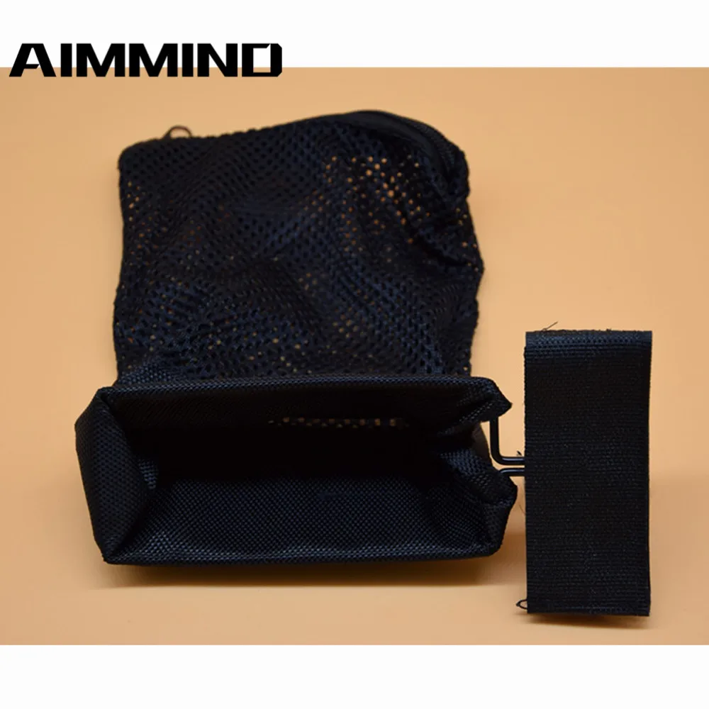 

Tactical Rifle Brass Shell Catcher Zippered Closure Quick Unload AR 15 Ammo Holster Pouch Hunting Accessories Nylon Mesh Trap