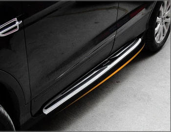 

Car Aluminum alloy Running Board Side Step Nerf Bar Pedal For Ford Kuga Escape 2013 2014 2015 2016 Free Fedex