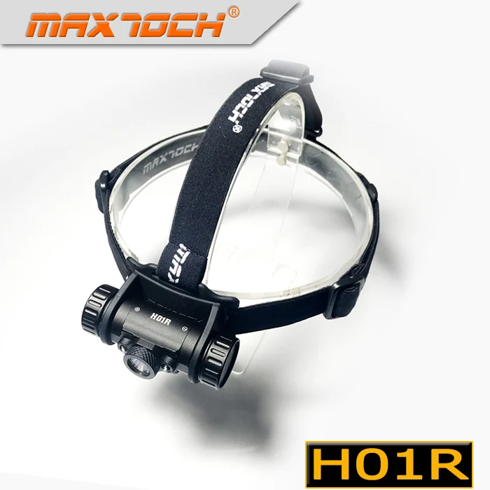 

MAXTOCH H01R White and Red Beam Light Cree U4 LED 1000lm USB Rechargeable Headlamp HO1R Head Torch High Power Headlight
