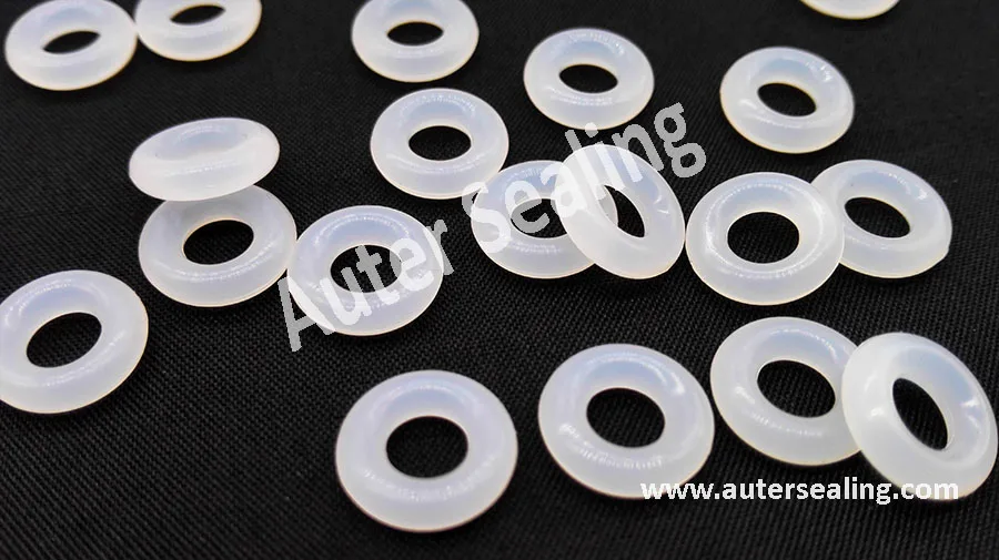 Прозрачное белое уплотнительное кольцо 5X1.5/5x2 5/5x3 Oring ID x CS Silicone (MVQ) 40 ShA Oring|ore ore|oring