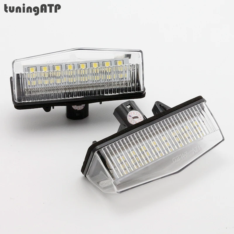 BRIGHT WHITE SMD LED License Plate Light Bulbs for TOYOTA Prius XW20