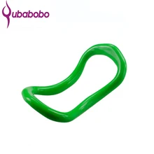 [QUBABOBO] красочное кольцо для йоги волшебное кольцо фитнес лучший аксессуар экологически чистый материал PP растягивание упражнения красивая форма тела