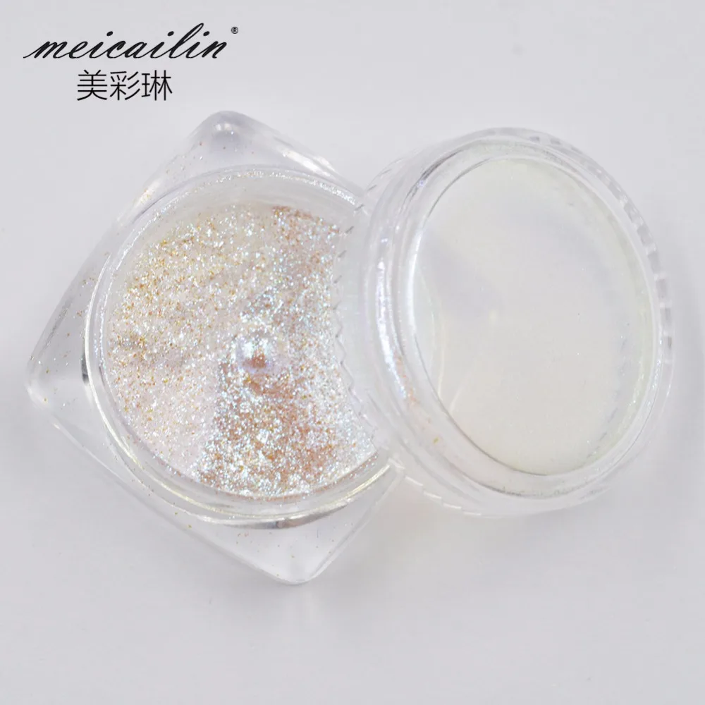 Meicailin 0 2 г/коркоркор. неоновые блестки Aurora для дизайна ногтей порошок Русалка