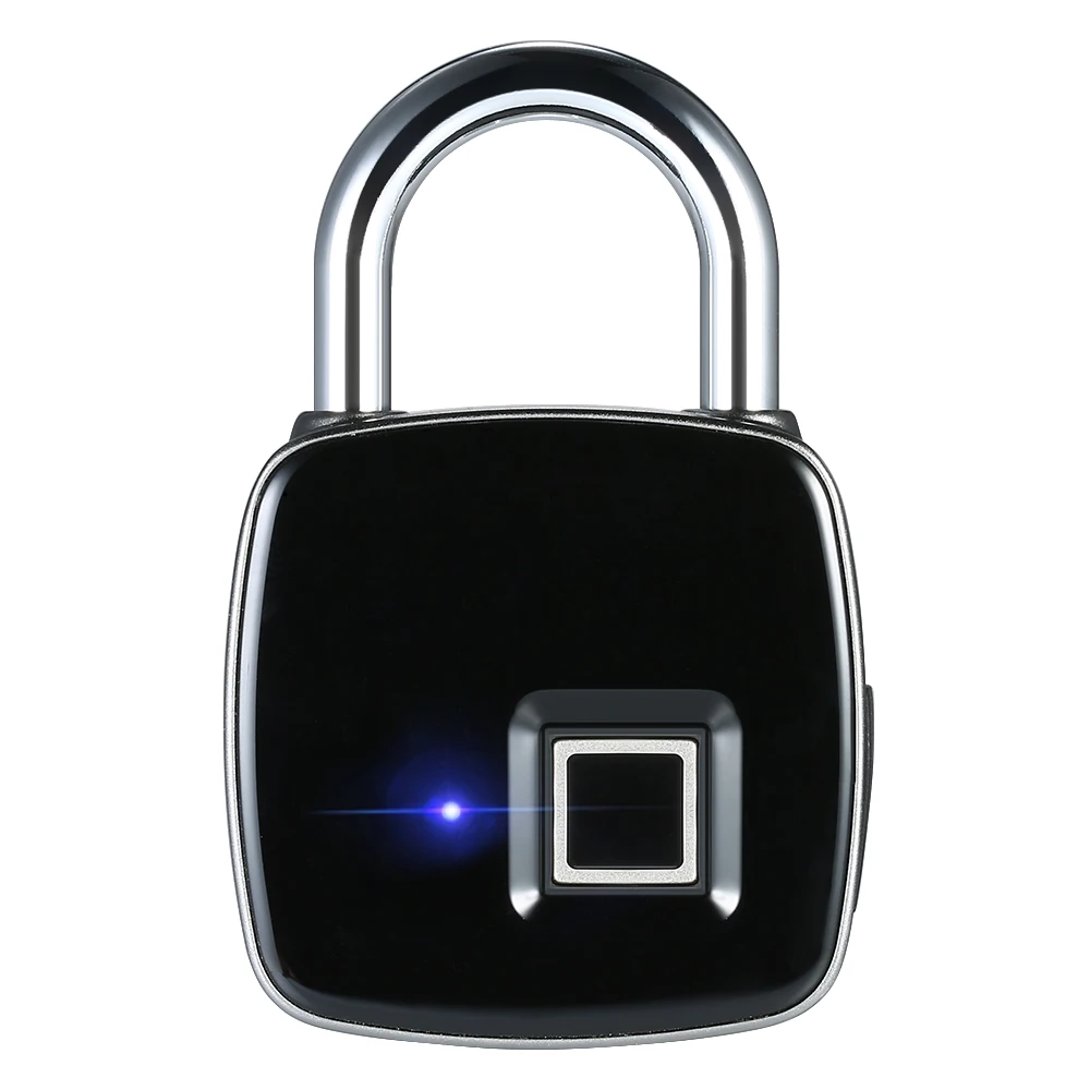 USB Перезаряжаемые Smart Keyless Отпечатков пальцев замок IP65 Водонепроницаемый Anti-Theft замок безопасности двери Чемодан замок для чемодана