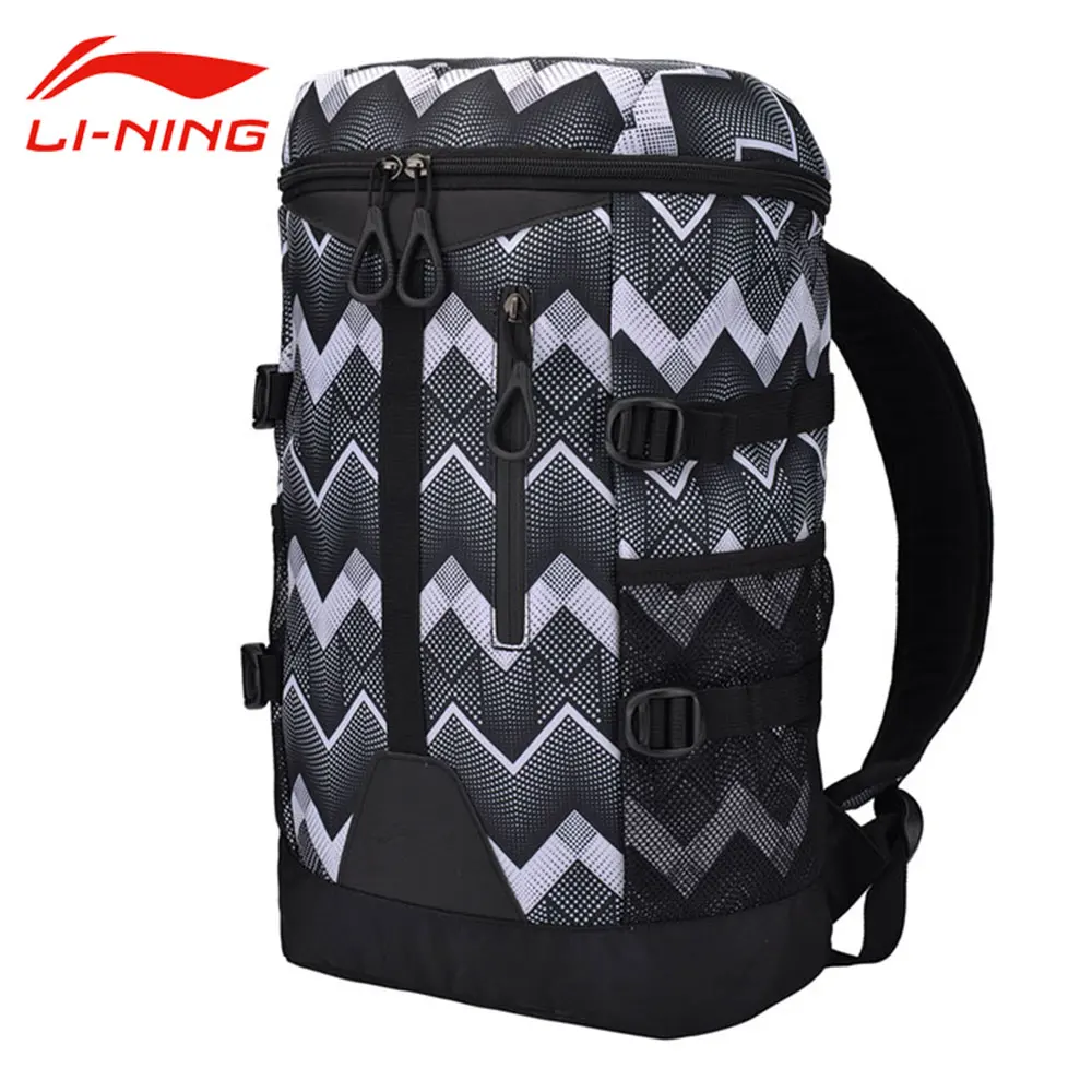 Li Ning Outdoor Chic Backpack City Jogging Bag Polyester LINING Sports