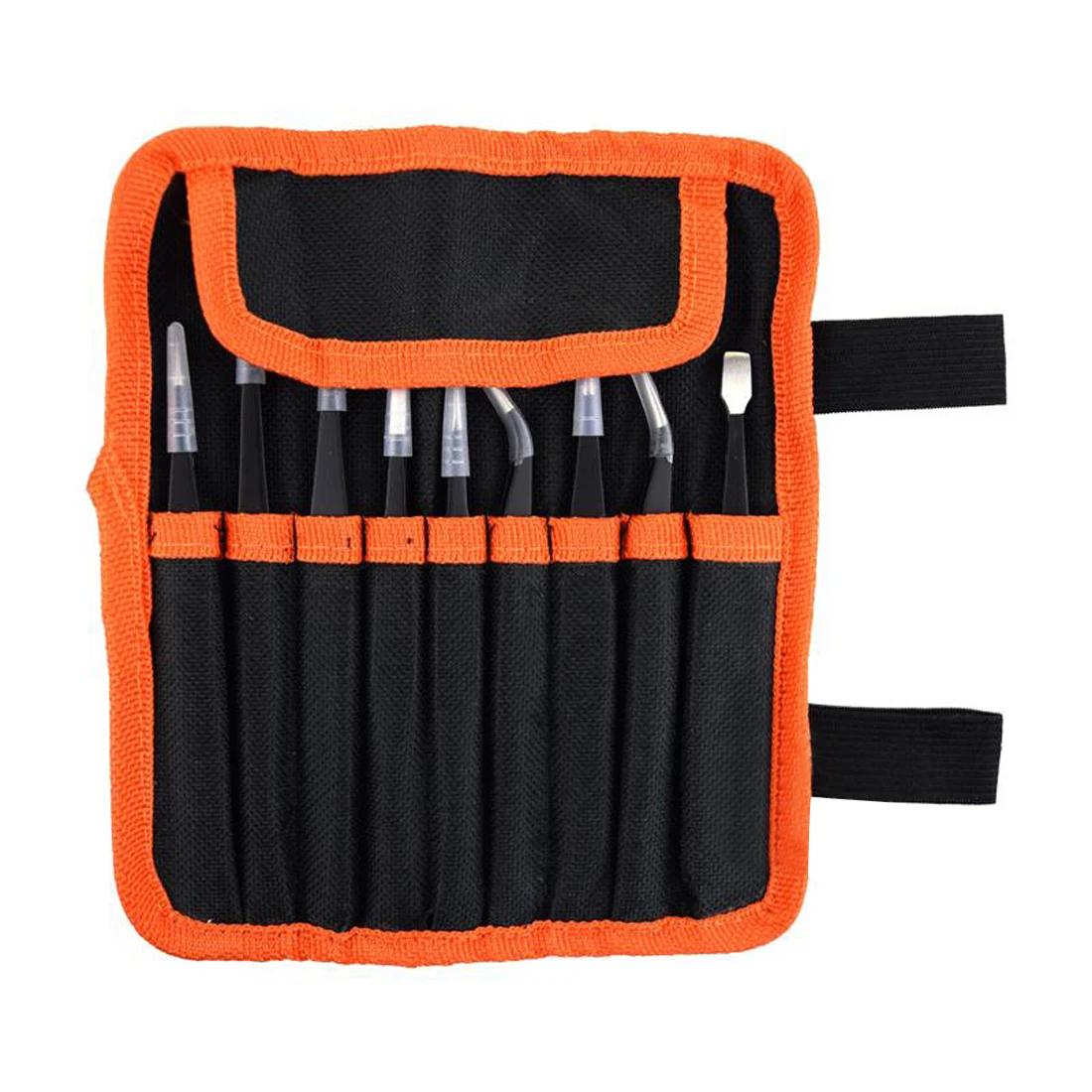 

Anti-static Stainless Steel Tweezers Industrial Non-magnetic Precision Pointed Elbow Small Screwdriver Set Phone Repair Tools