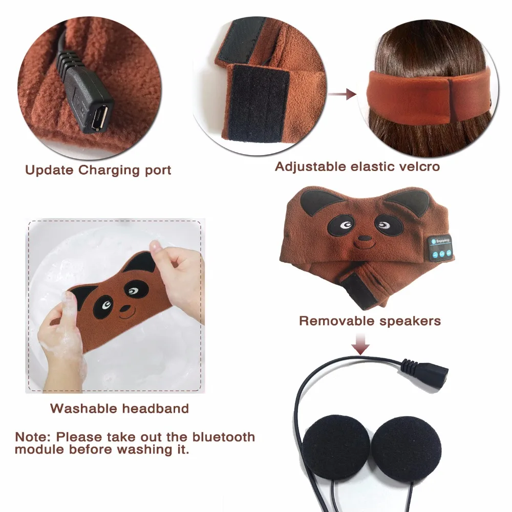 E4144-Bear Bluetooth Headphones (6)