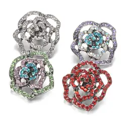 2019 новые весенние Gingersnaps Jewelry 3 цвета 18 мм декоративные кнопки бренда Vocheng Сменные украшение с кнопкой Vn-2013