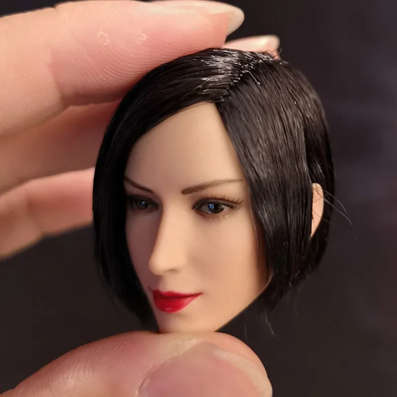 

YMTOYS 1/6 Scale Asian Female Head Sculpt Cute Girl Ada Head for 12inch Phicen Tbleague JIAOUL Doll Body toys