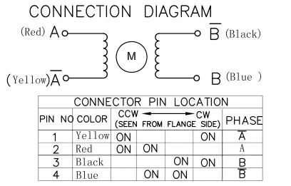 ChiHai двигатель CHST-20BY 2 фазы 4 провода мини шаговый двигатель 20 мм 0.6A 20Ohm