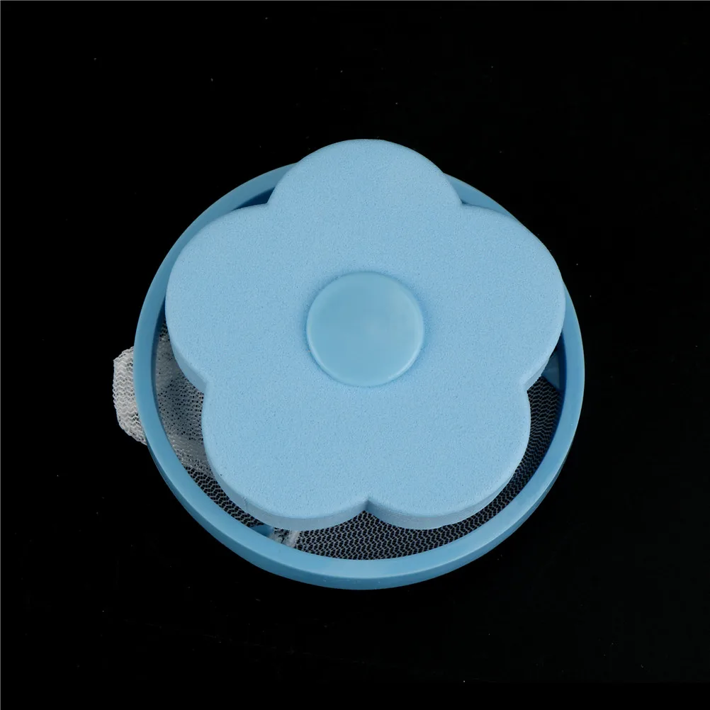 Полезная стиральная машина для мытья белья продукты для ванной комнаты мешочный фильтр, сетка фильтрации удаления волос пробки Catchers устройство - Цвет: blue