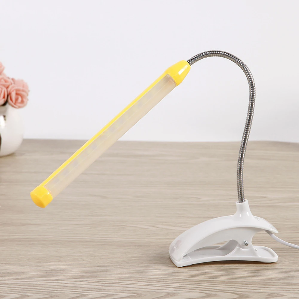  USB Led Desk Lamp With Clip Flexible Table Lamp For Bedside Book Reading Study Office Work Children - 33046319100