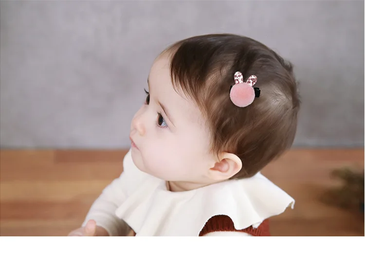 Корейский Ограниченная серия цветок кристалл зажим для волос Дети полный мяч кролик аксессуары для волос бутик заколки для девочек