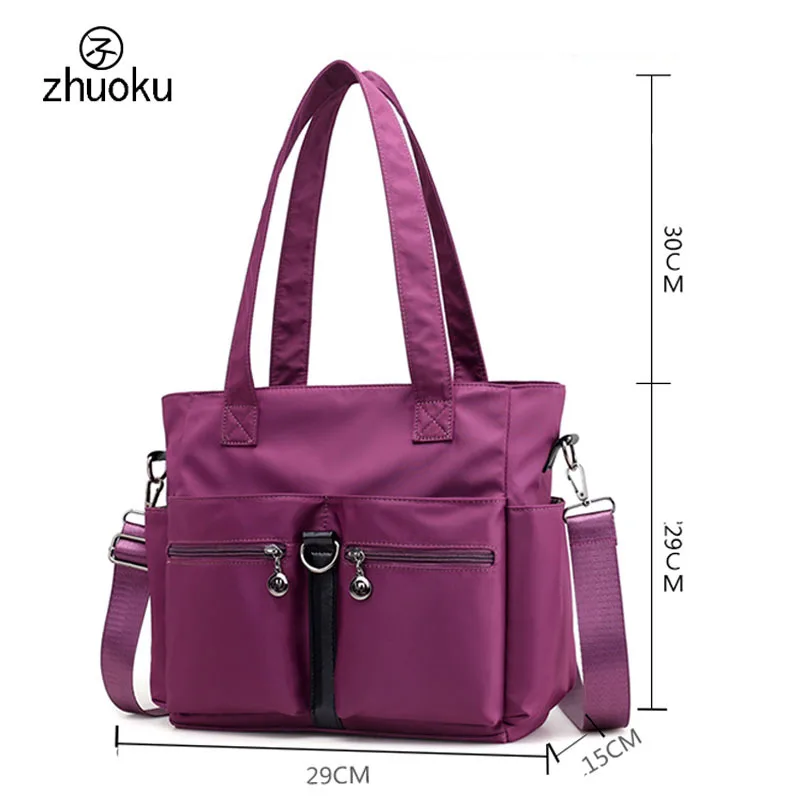 

Zhuoku Waterproof Shoulder Bags For Women 2019 Crossbody Bags For Women Handbag Kipled Style Messenger Bag Women