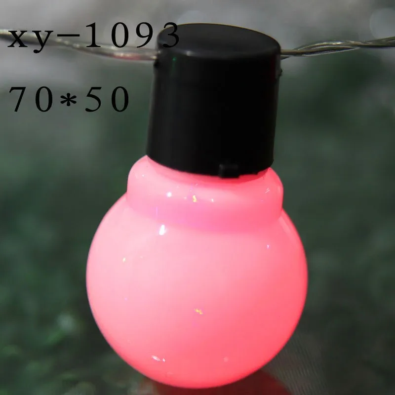 IP68 50mm addressable RGB full color WS2811 8mm globe type pixel lightDC12V input0.24Wwhite base50pcs a string | Освещение