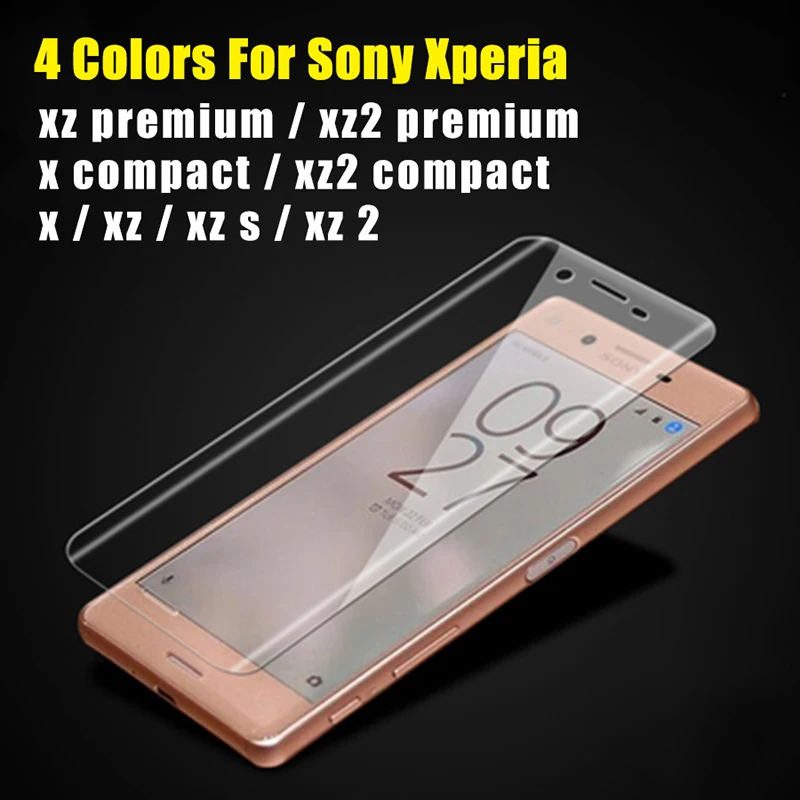 3D стекло для sony Xperia X стекло закаленное XZ 2 S XZ2 Премиум Z X компактная Защитная пленка для экрана XZS полное покрытие защитная пленка Glas