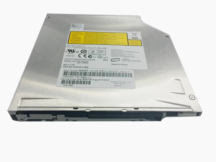 Superdrive для Panasonic UJ-867 8X DL DVD CD RW горелка Писатель слот-in IDE диск для Apple MacBook Pro 1" 15" 17"