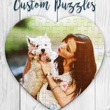 Персонализированные головоломки подарки на заказ недорогой подарок идея фото головоломки-идеально подходит для дня отцов-анонсы-юбилеи