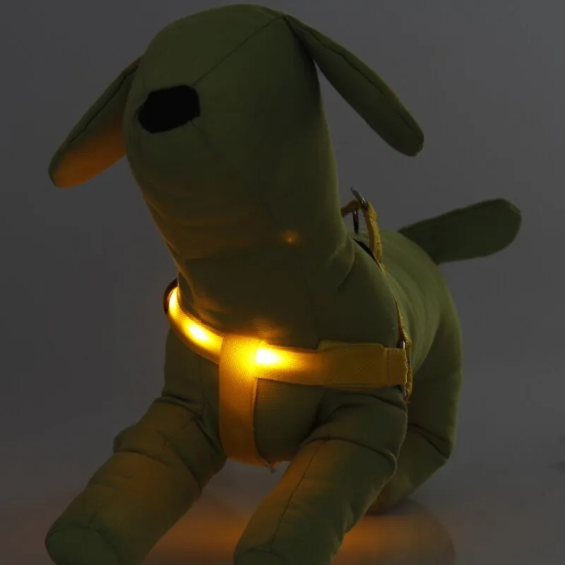 FE28 поводок для собак Светодиодный светильник для домашних животных светящийся поводок для собак средних и больших собак