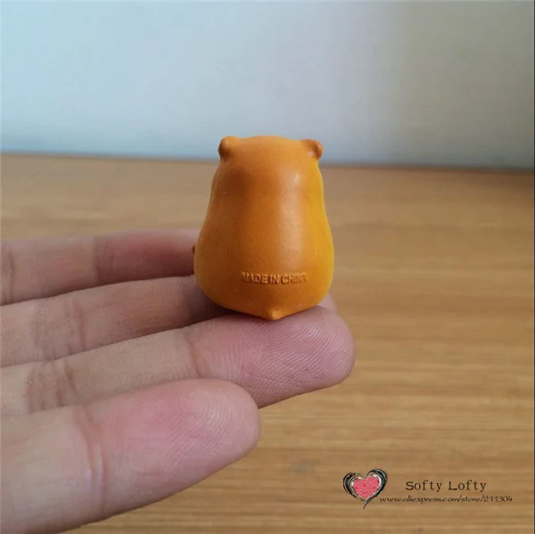 Cute Hamster Mini figures Succulent plants decoration - 2