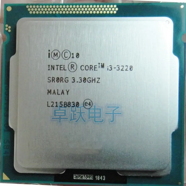 Оригинальный процессор Intel Core i3 3 30 3220 ГГц Кэш память м LGA1155 для настольного ПК
