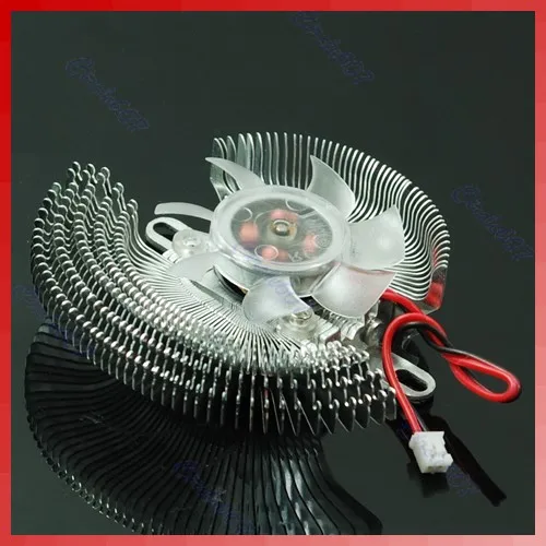 Best Value 2 Pin Small QQ Computer Graphics Card Heatsinks Cooler Cooling Fan