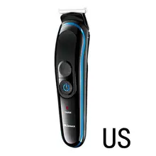 Профессиональный цифровой триммер для волос USB аккумуляторная электрическая машинка для стрижки волос Мужская Беспроводная стрижка с низким уровнем шума инструмент для укладки волос