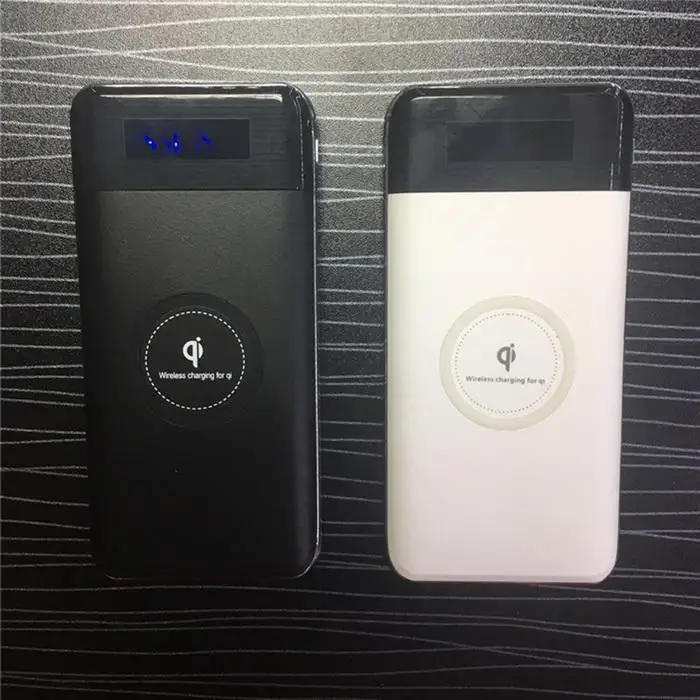 15000 мАч беспроводной внешний аккумулятор двойной USB портативное зарядное