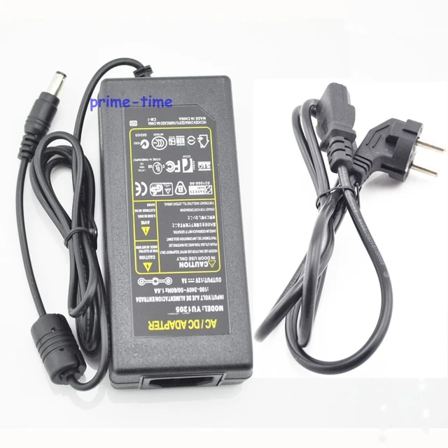 Ac 100 240v Dc 12v 5a 60w Power Supply Adapter  Power Adapter Led Strip 12v  60w - Ac/dc Adapters - Aliexpress