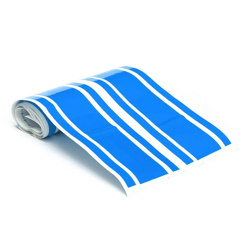2pcs 183x8cm DIY Car Body Hood Vinyl Racing Stripe Pinstripe Sticker Decal