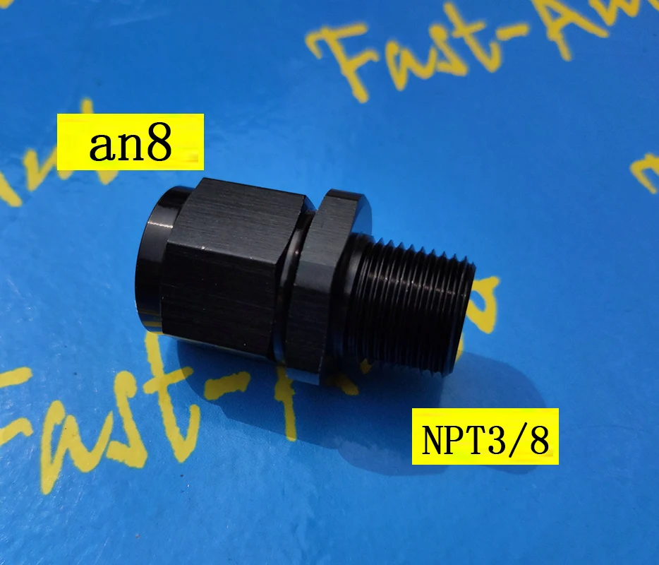 Мужской npt3/8 3/8npt npt 3/8 до 8an an8 an 8 Женский адаптер|Подача и обработка топлива| |
