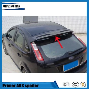 

Hot Sale ABS Primer Color Rear roof Spoiler Fit For Fiesta Hatchback 2007-2017