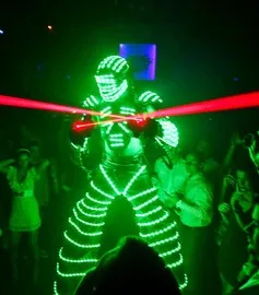 

Free shipping LED Robot / LED Robot suit / LED Robot costume