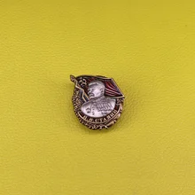 Сталин редких значок советский флаг pin красного цвета с рисунком звездочки, брошь для мужчин Патриот подарок в винтажном стиле Коллекционная СССР 80, украшения для женщин и девочек