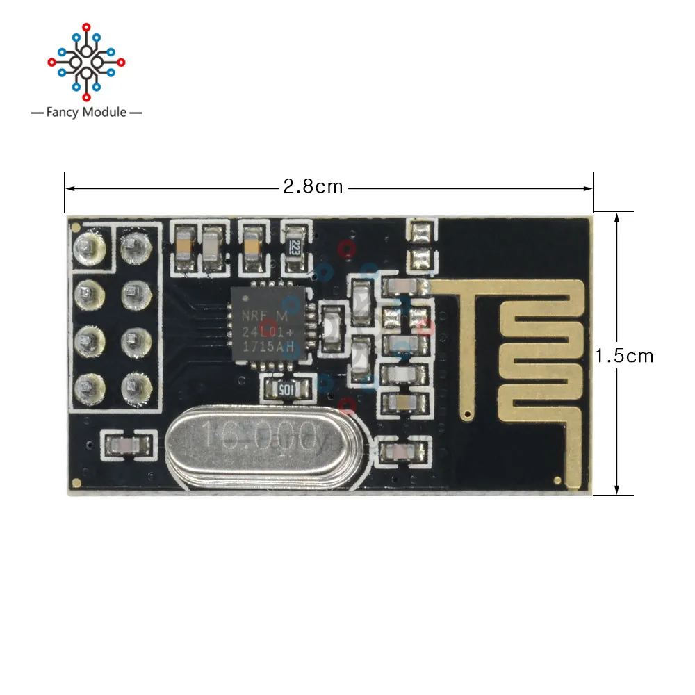 5 шт. NRF24L01 NRF24L01 Беспроводной модуль 2,4G модуль беспроводной связи дополнительный модуль расширения