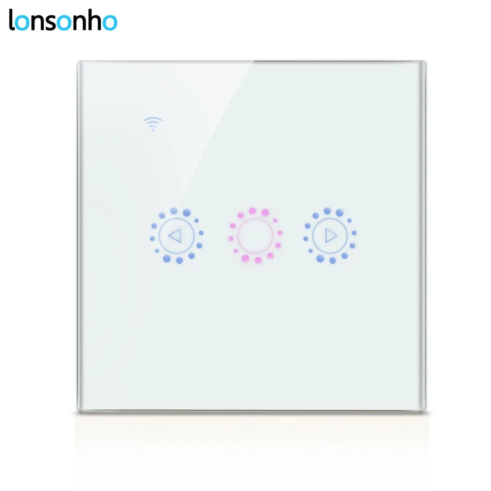 

Lonsonho Dimmer Wifi Smart Switch EU UK Dimmable Wall Panel Switch Ewelink Works With Google Home Mini Assistant Alexa