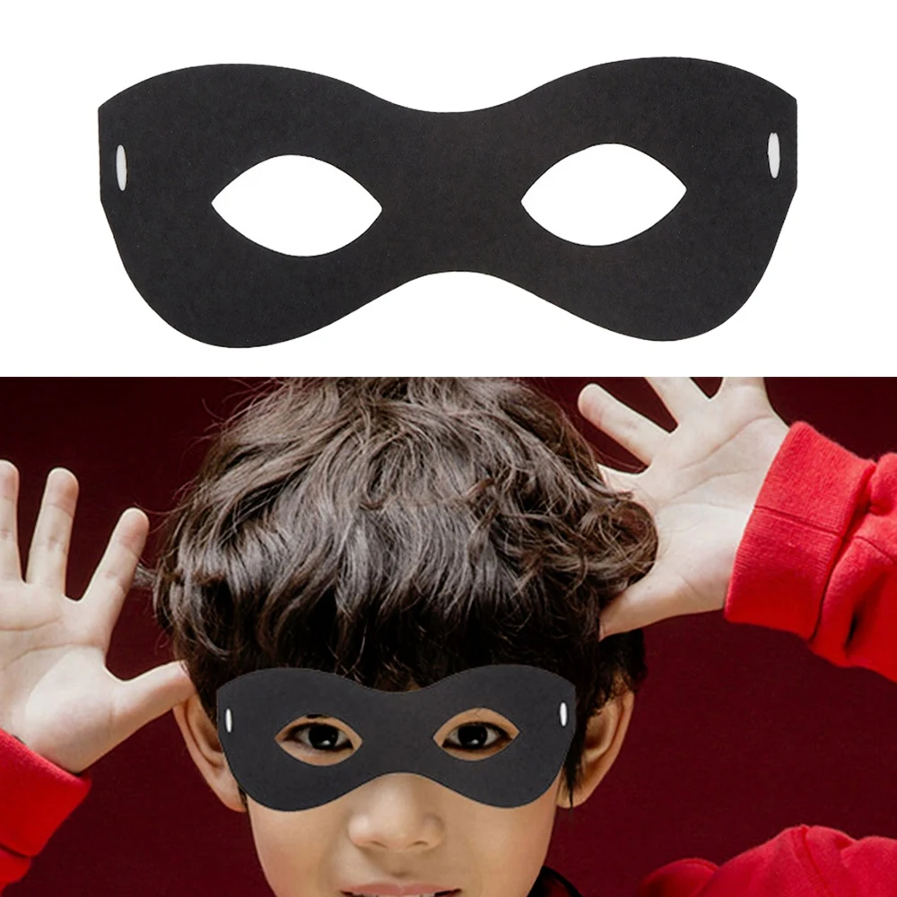 1/ 8PCS New Halloween Mask Eye Mask Goggles COS Role Playing Zorro Half